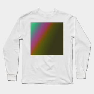 red blue green texture art Long Sleeve T-Shirt